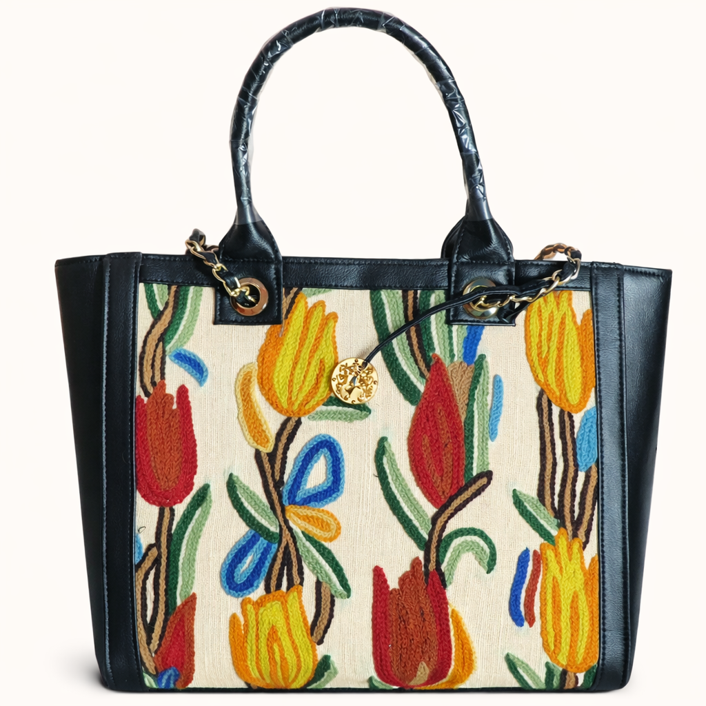 Kashmiri Wool Embroidery Bag